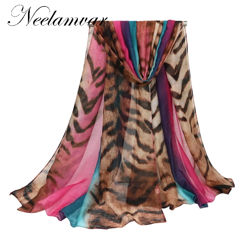 Tree designer Cashmere Scarf Scarves Shawl Wrap New Grey And Pink Long Hijab Xma