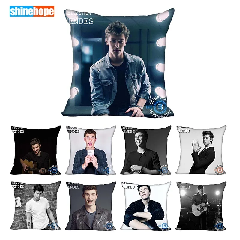 

Best Shawn Mendes Pillowcase Wedding Decorative Pillow Cover Custom Gift For (one Sides) Printed Pillow Cases