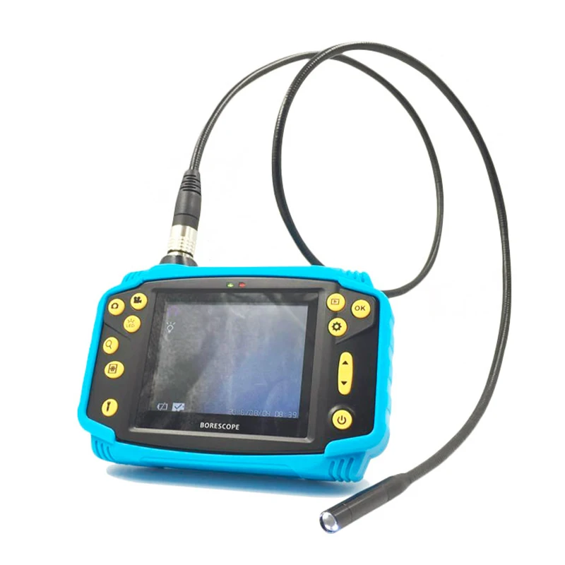Video Borescope Vehicle Diagnostic Tool Endoscopy Waterproof 3.5"LCD Professional Car Plumbing