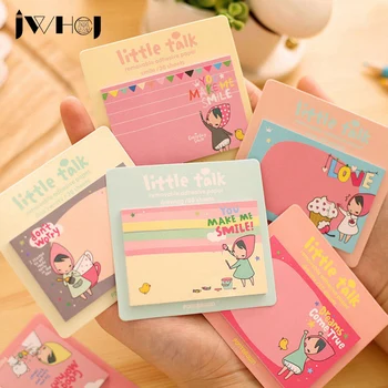 

3 pcs/lot Little red riding hood girl memo pad paper sticky notes post notepad kawaii stationery papeleria school supplies