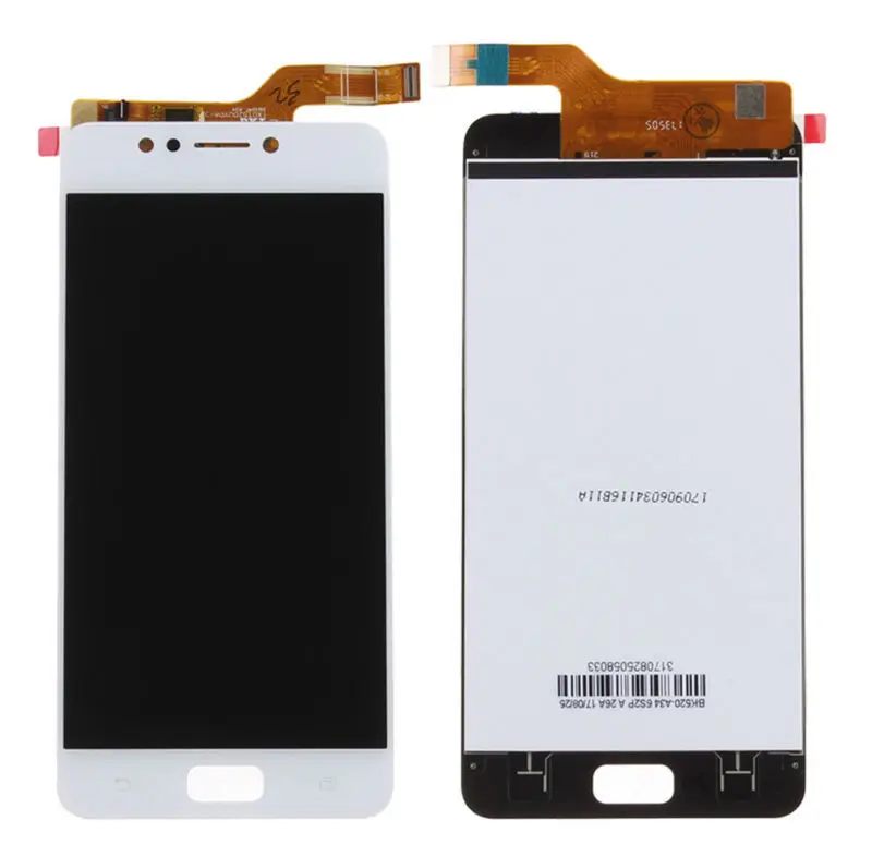 Для Asus Zenfone 4 Max ZC520KL ЖК-экран X00HD ЖК-сенсорный экран дигитайзер сенсор стекло ЖК-дисплей Панель ZC520KL ЖК-сборка - Цвет: White