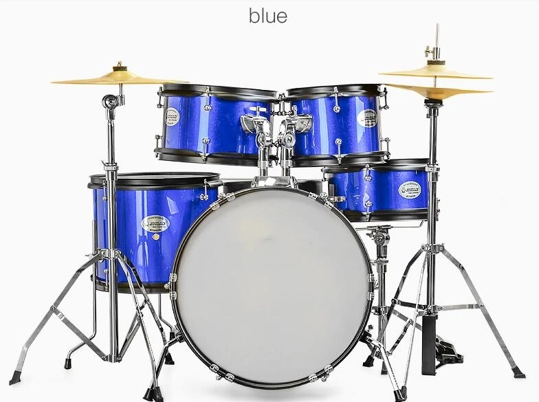 5-pc Junior Drum set красочный ударный музыкальный инструмент ударные инструменты