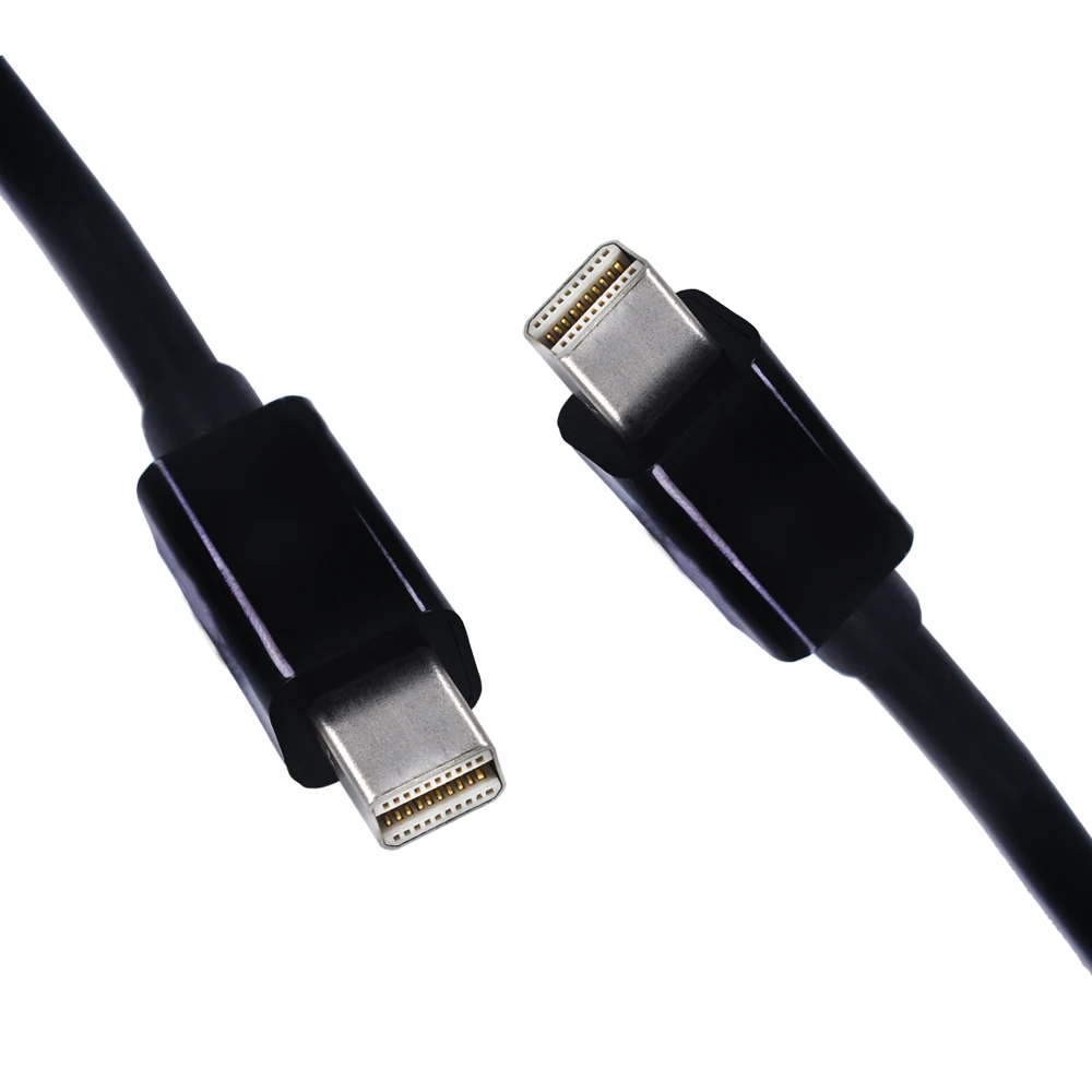 TISHRIC Mini DP Thunderbolt DisplayPort Display Port To VGA Male Female Aapter 1080P для Apple/iMac/MacBook Air Pro Cable|displayport to