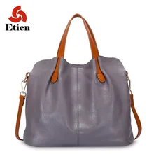 Mujeres de lujo del bolso de cuero de Las Mujeres bolsos de marcas de diseñadores famosos bolsos de hombro de cuero de las mujeres bolsa feminina mujeres grandes bolsos