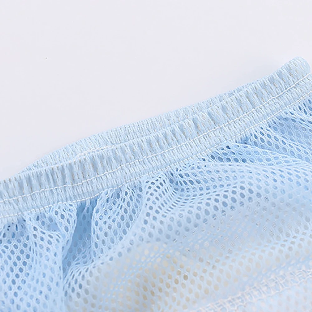 Модные летние водонепроницаемые пеленки брюки младенческой сеточку хлопковое дышащее нижнее белье