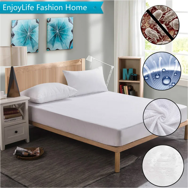 100/% étanche housse en coton Bed Bug Anti Acariens Matelas Protecteur Feuille