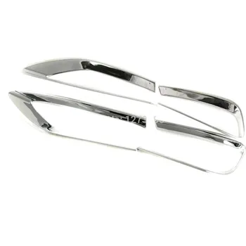 

For Renault Koleos 2017 2018 ABS Chrome Rear Head Light Lamp Cover Tail Light Frame Trim Protector Car Styling Accessory