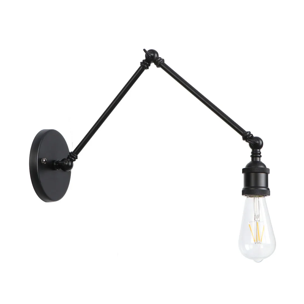 

Sub black Retro industrial wind aisle staircase corridor bar bedroom simple creative restaurant wall lamp led light RWL0030