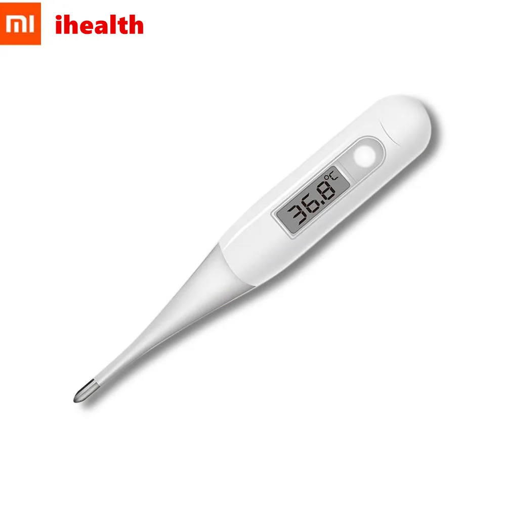 

XIAOMI Mijia iHealth Medical Baby High Sensitivity LED Electric Thermometer Underarm/Oral Soft Head Thermometer For Adult Baby#