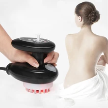 Konmison Вибрационный микротоковый массажер для похудения тела, антицеллюлитный массаж шеи и спины, инфракрасная вибрационная терапия, машина для красоты