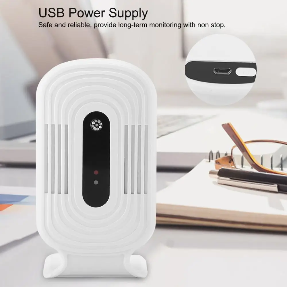 Детектор воздуха USB Wifi тестер качества Интеллектуальный монитор детектор