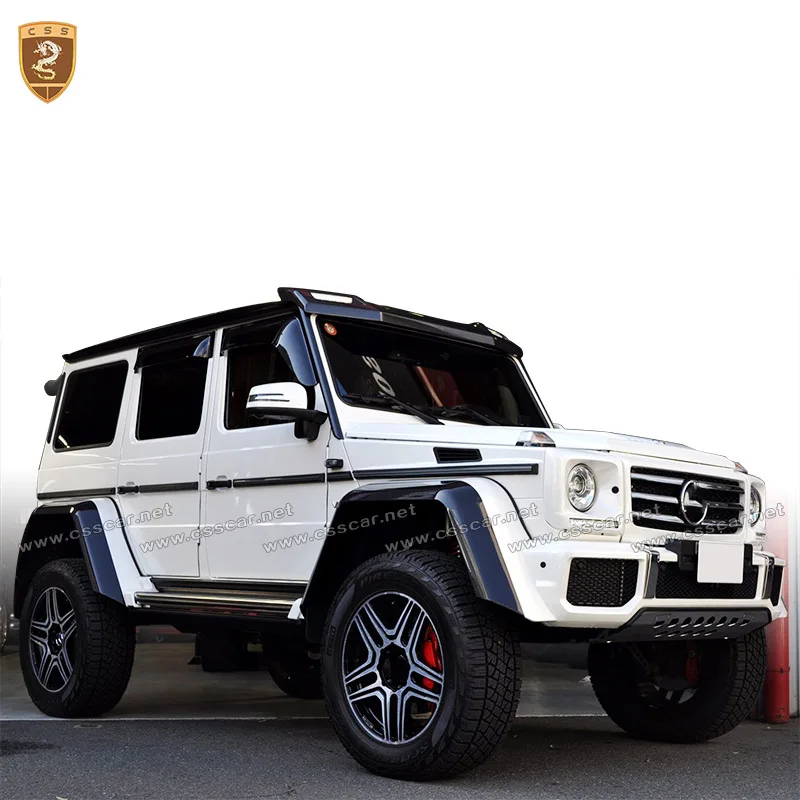 Настоящие Углеродные волокна G500 4x4 вспышки крыла для Mercedes W463 G Class G65 G55|Обвесы| |