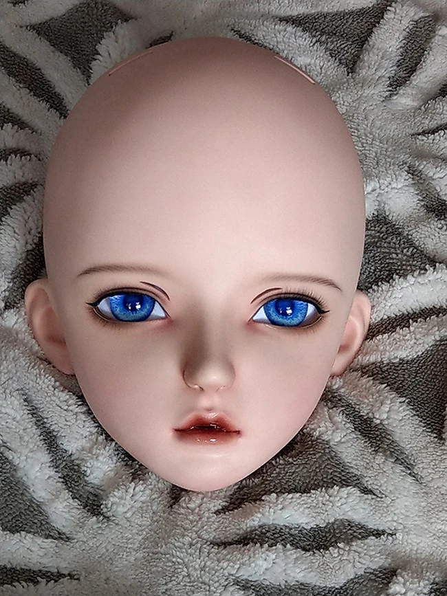 KIG421) Женский/девушка половина головы кигуруми BJD глаза кроссдресс косплей японского аниме ролевая маска Лолиты кукла трансвестит