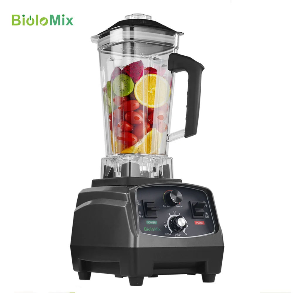  BPA Free 2L Jar Timer Super 2200W Heavy Duty Professional Smart Blender Mixer Juicer Fruit Food Pro - 32942959484