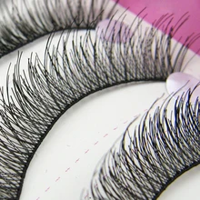 Новое поступление, 20 пар, натуральный макияж, накладные ресницы, мягкие длинные ресницы, косметика, накладные ресницы, красивые ресницы для наращивания