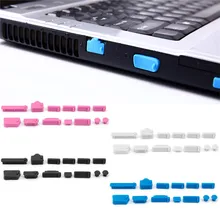 Пылезащитная заглушка для ноутбука, Пылезащитная заглушка USB, силиконовый чехол для защиты от пыли 9, набор для ноутбука для Macbook Pro, 13 шт./партия