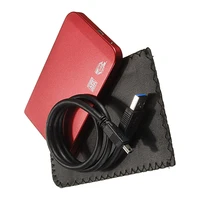 hdd כונן SATA USB 3.0 SATA 2.5" Red Box Case HD HDD כונן קשיח מארז חיצוני (2)