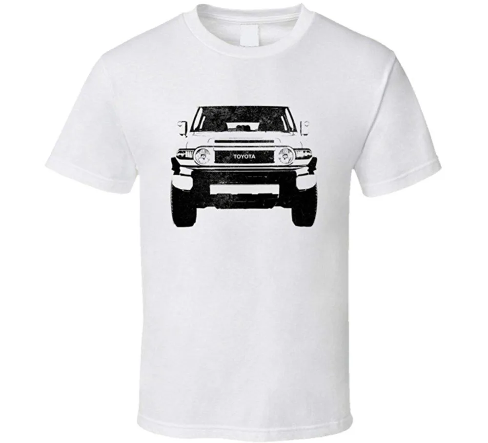 2010 Fj Land Cruiser гриль вид состаренсветильник лый Цвет Футболка 2018 новейшие мужские