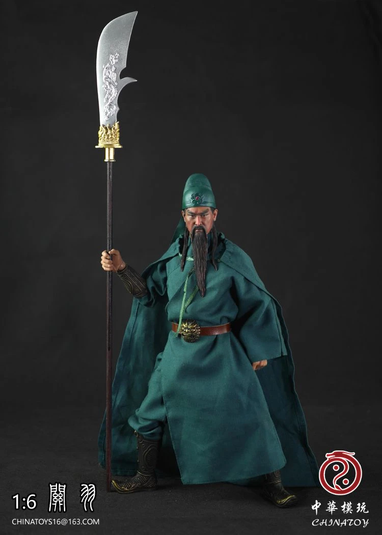 CHINATOYS 1/6 три царства генералы Guan Yunchang костюм для 1" Коллекционная Фигурка DIY