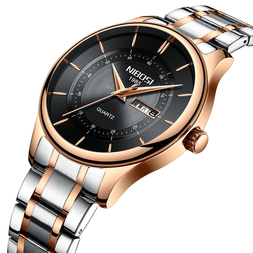 

Men Watch Fashion Casual 30m Waterproof Watches Mens Top Brand Luxury Steel Quartz Watch Business Male Clock relojes hombre