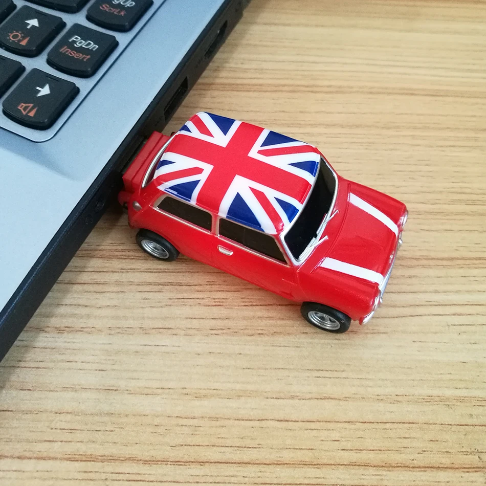 Simulation Mini Cooper usb flash drive 64gb,Cars Model usb 3.0 memory flash stick pen drive 8GB 16GB 32GB pendrive,Free shipping