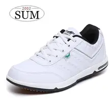 White color black color font b men b font lifestyle sport sneakers lace up font b