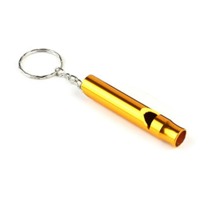 

2Pcs Multifunctional Aluminum Emergency Survival Whistle Keychain For Camping Hiking Outdoor Sport Tools Training whistle