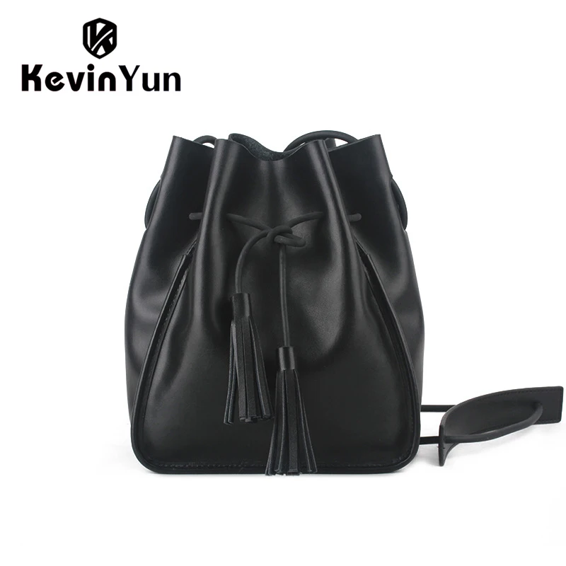 KEVIN YUN Luxe Vrouwen Lederen Tas Fashion Designer Emmer Zakken Dames Vrouwen Messenger Bags KEVIN YUN Luxe Vrouwen Lederen Tas Fashion Designer Emmer Zakken Dames Vrouwen Messenger Bags