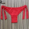 2022 Sexy Solid Thong Bikini Brazilian Cut Swimwear Women Bottom Adjustable Briefs Swimsuit Panties Underwear Thong Bathing Suit ► Photo 3/6