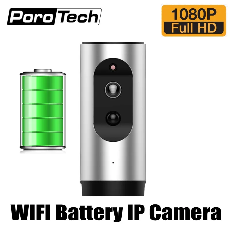 

Y2 WiFi Camera Rechargeable Battery Powered 1080P Full HD Outdoor Indoor Security IP Camera 130 Wide View Angle Two Way Audio
