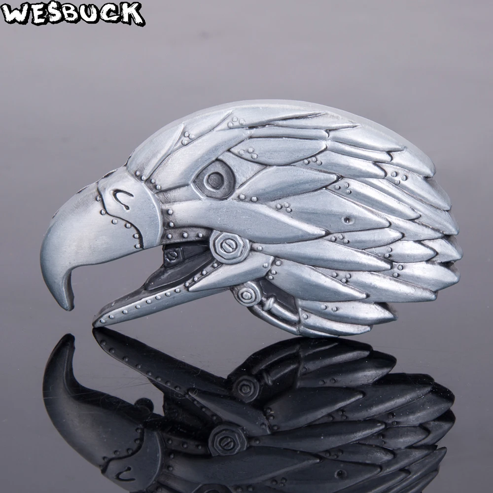 

Big Eagle WesBuck Brand Metal Belt Buckles for Man Unisex Western Buckles Cowgirls Edc Buckle Causal Cool Owl Cowboy Hebilla