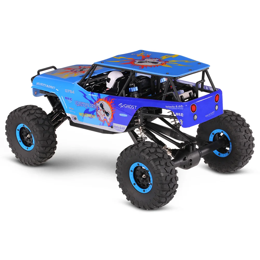 WLtoys 10428 1:10 RC Автомобиль 2,4G 4WD электрический матовый Рок Гусеничный RTR внедорожник дистанционное управление внедорожный veicoli Модель игрушечных транспортных средств