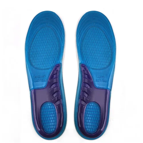 TEXU 1 Pair Sport Insole Gel Massaging Insole Arch Support Orthopedic