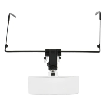 

LED Light Magnifier Glasses Lash Extensions Microblading Jeweler Loupe with 3 Lenses Magnifying Spectacles Jewelry Tools