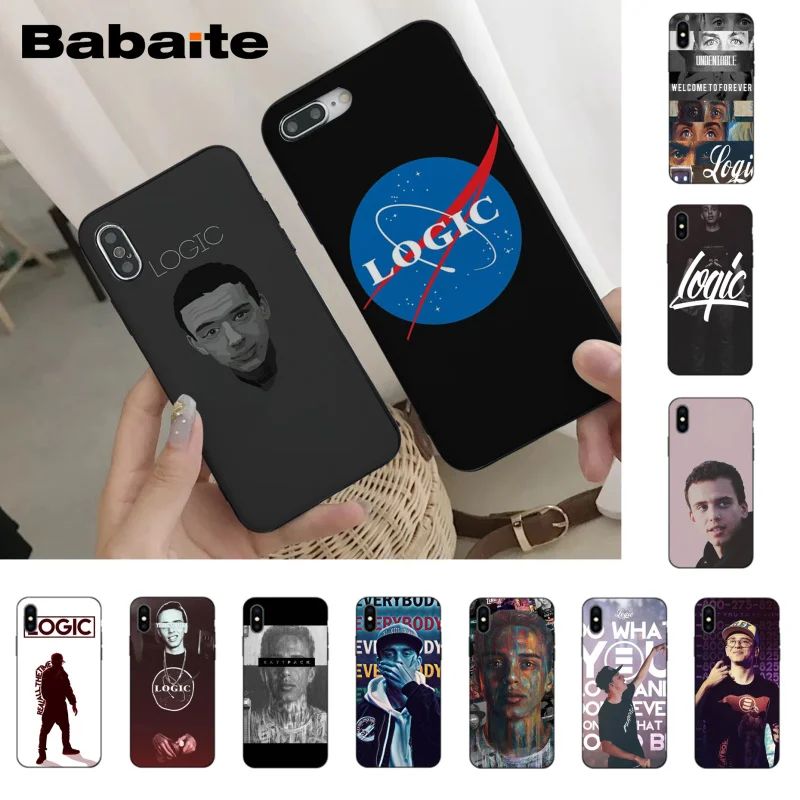 

Babaite logic rapper Hot Fashion Fun Dynamic phone case For iPhone 8 7 6 6S Plus X XS XR XSMax 5 5S SE 5C11 11pro 11promax