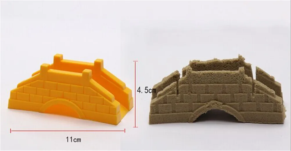 4 шт DIY Развивающие игрушки для дома волшебные игры песочные модели замков