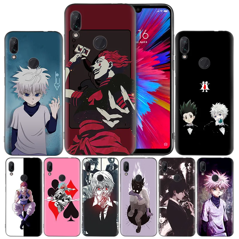 

Anime Hunter Silicone Case Cover for Xiaomi Redmi Note 7A 7S K20 Y3 Mi 9T CC9 CC9E Pro Ultra-thin TPU Cover Back Protective Capa