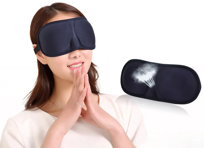 3D тени для век маска для сна губка дышащая повязка на глаза, маска для сна с завязанными глазами полистер маска для сна помощь для сна повязка для глаз