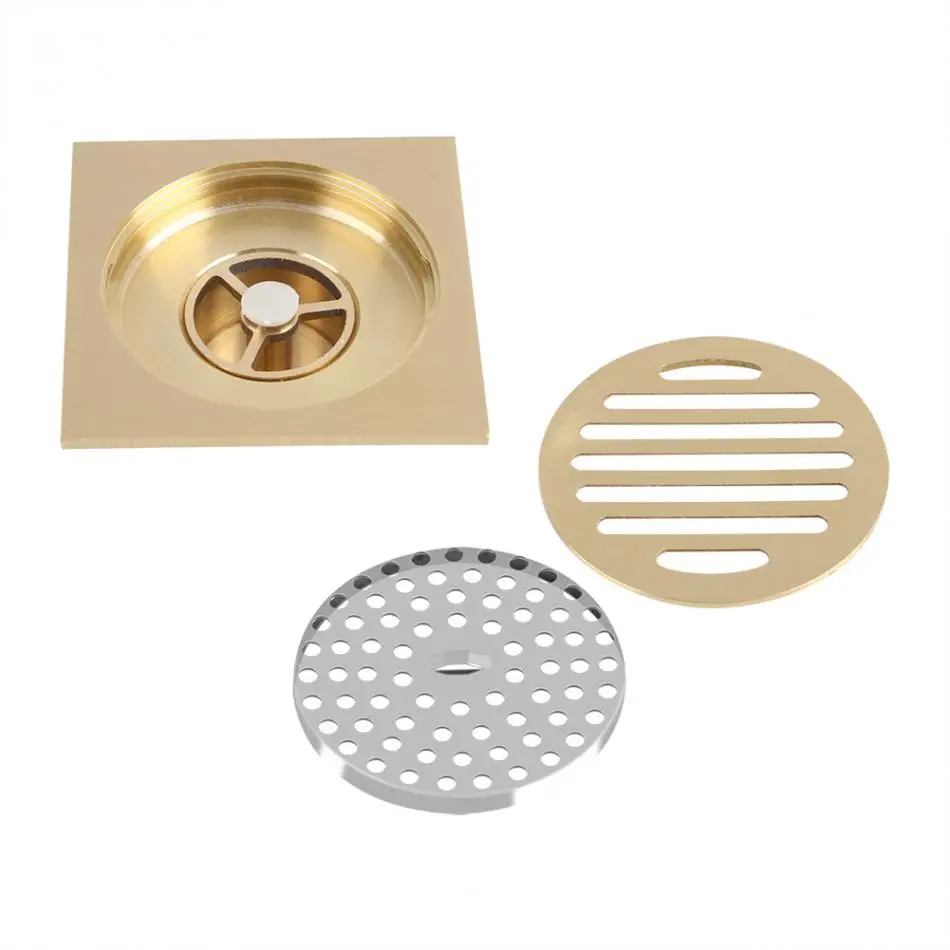 Fdit Bathroom Shower Waste Grate Constructed Strainer Home Attachment