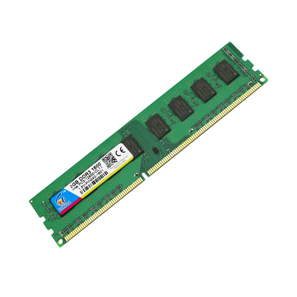 Оперативная память VEINEDA ddr3 2 Гб Память ddr3 1333 для Intel AMD настольных PC3-10600