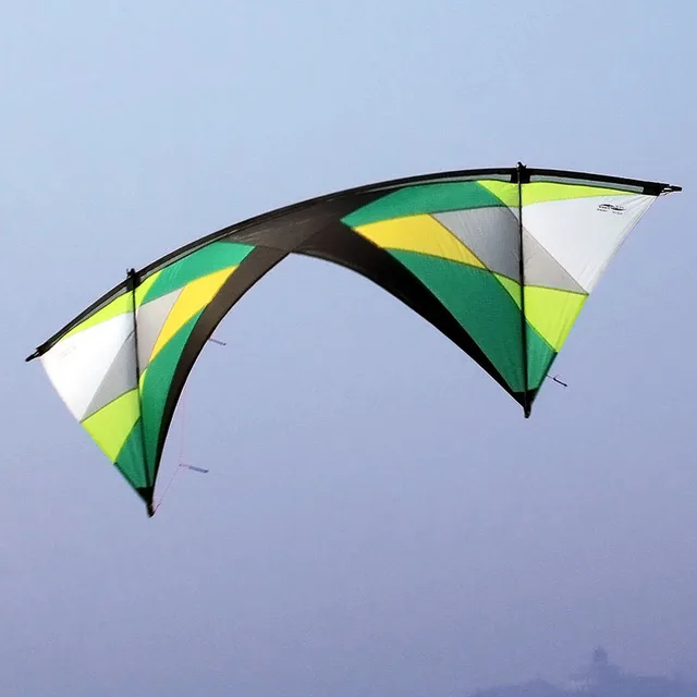 Cheap Sport Stunt Kite For Sale Quad Line Stunt Kite With Control Handles Kite Flying Lines Free Shipping