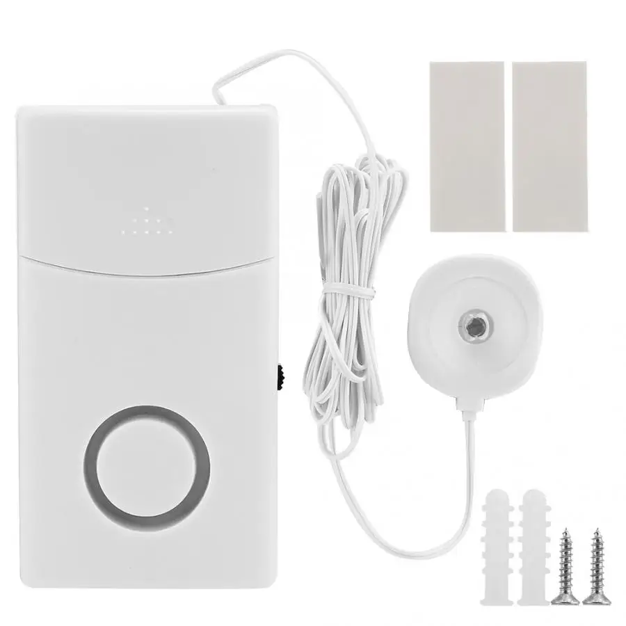 

Water Alarm Liquid Leakage Detector Sound Alarm Sensor Wall Mount Home Security Water immersion probe
