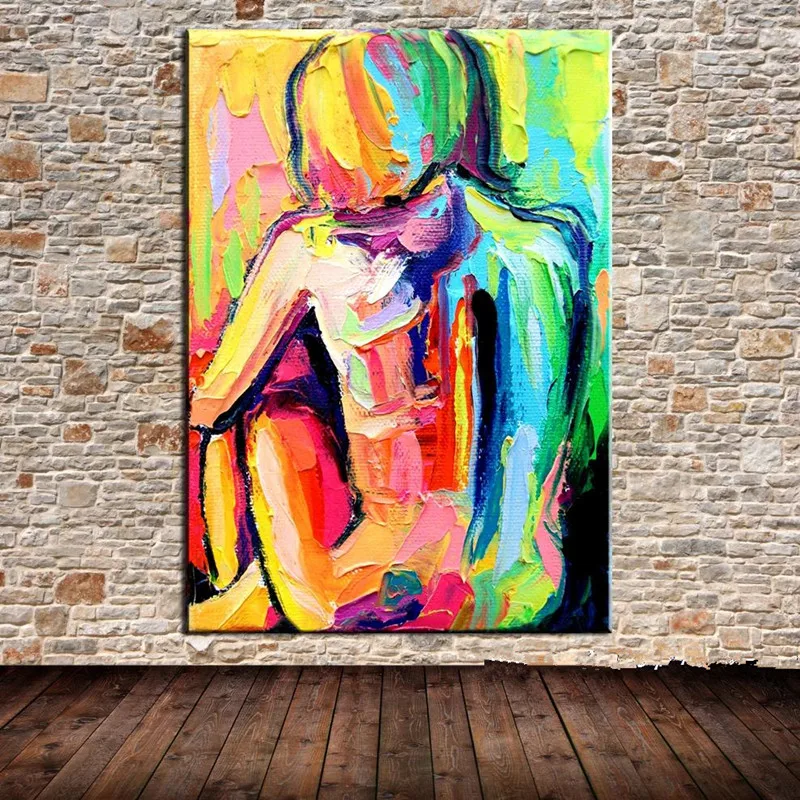 naakt vrouwen canvas olie schilderkunst hand geschilderd naakt