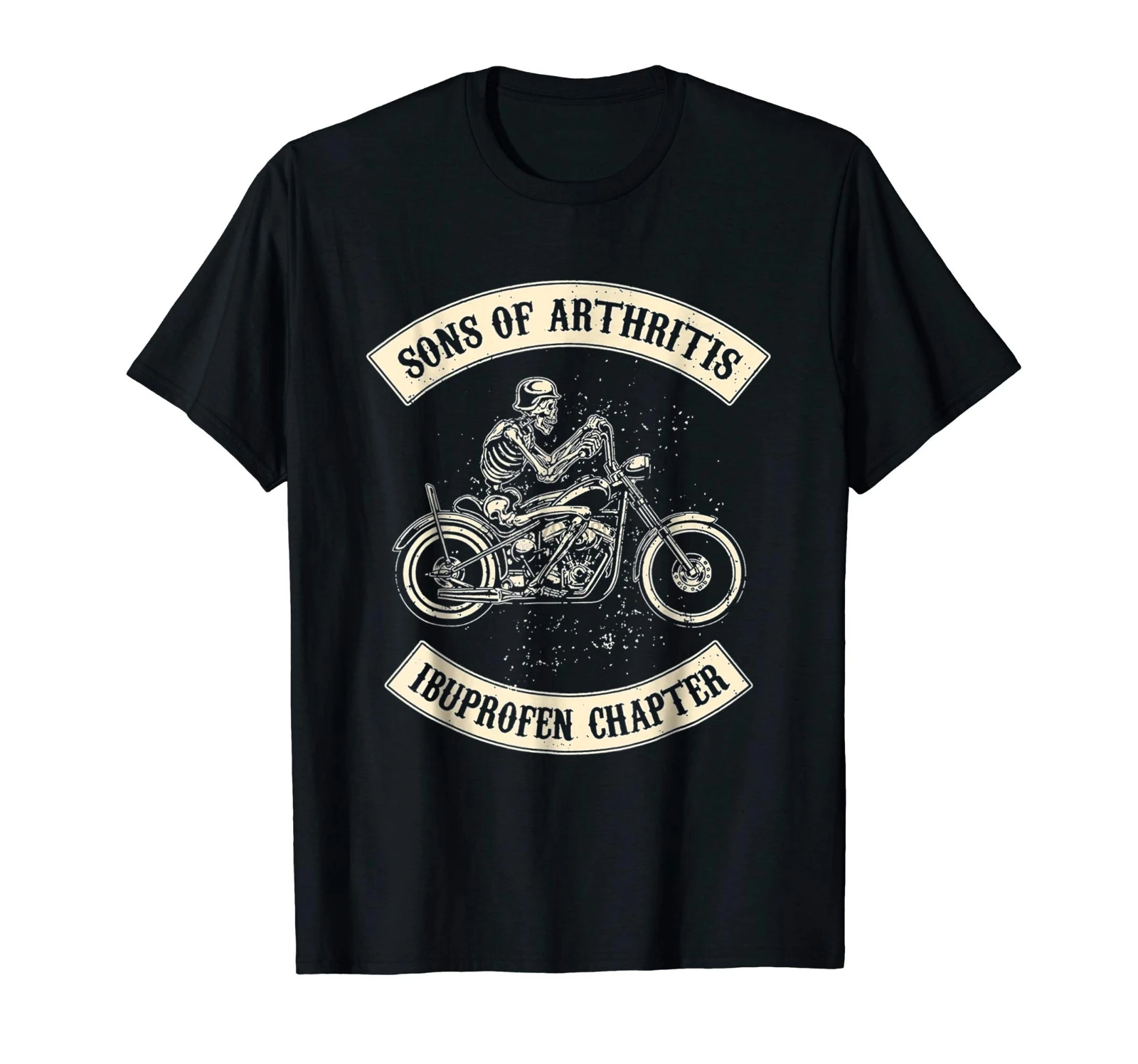 

Son Of Arthritis Ibuprofen Chapter Black T-Shirt S-3XL