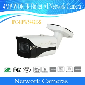 

DAHUA Security AI Camera 4MP IP Camera WDR IR Bullet AI Network Camera with POE DH-IPC-HFW5442E-S