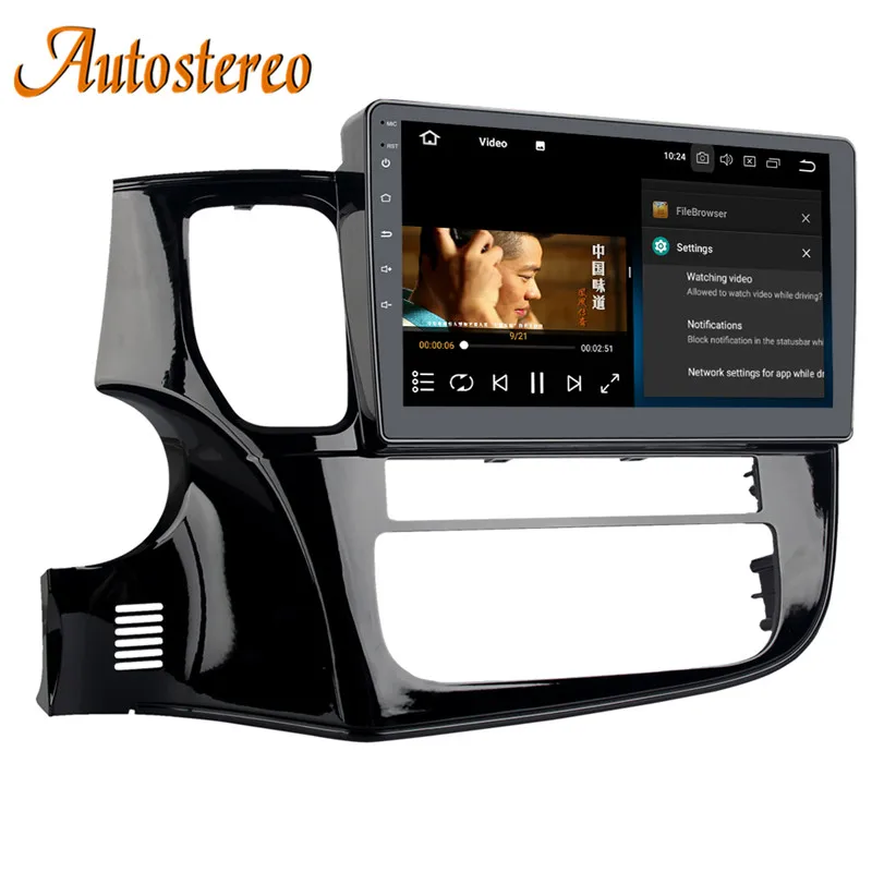 Perfect Autostereo Android 8 Car GPS navigation For Mitsubishi OUTLANDER 2014 2015 2016 2017 Auto multimedia SatNAV no DVD player DSP 3