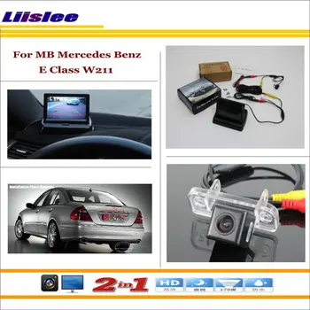 

Liislee For Mercedes Benz E Class W211 2002~2008 Car Rearview Camera + 4.3" LCD Monitor = 2 in 1 Parking Assistance System