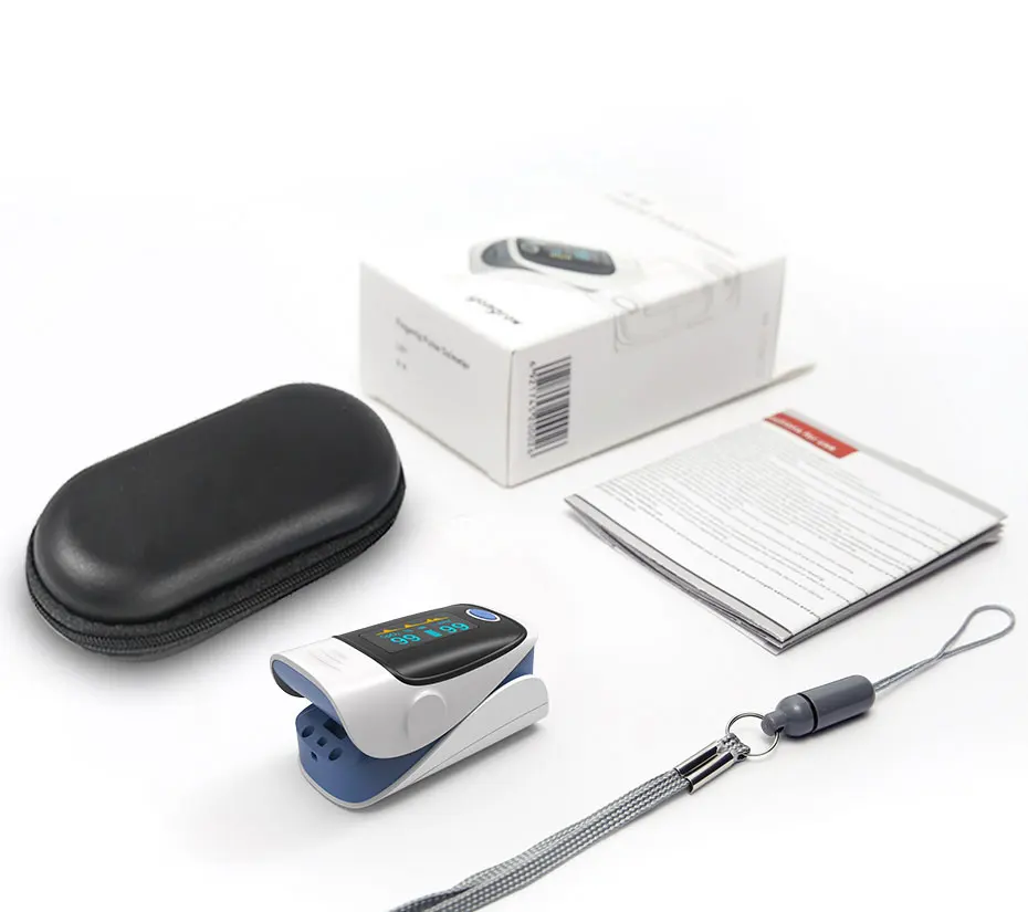 Медицинский портативный Пальчиковый Пульсоксиметр OLED Oximetro De Dedo Saturatiemeter Spo2 кислородный монитор сердечного ритма