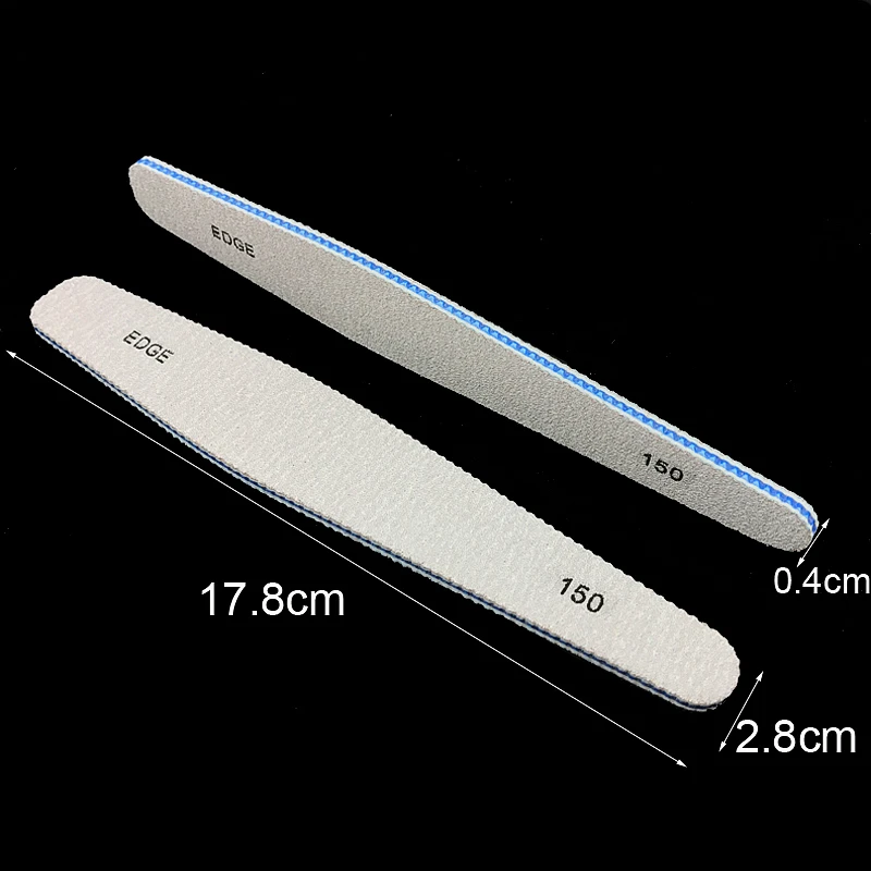 Lixa de Unhas de Acrílico Unhas de Buffer Forma de Gota Prego Arquivos - Grit Ferramentas Bloco Ongle Professionnel Lavável Arquivo Manicure 50 Pcs 150 3 Cheap Lixas e polidores de unha