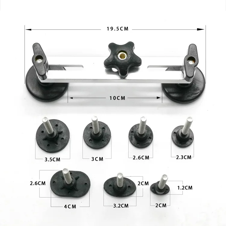 Безболезненное удаление вмятин набор инструментов для ремонта автомобиля удаление вмятин Авто Инструменты СЪЕМНИК вмятин Тяговый мост присоска